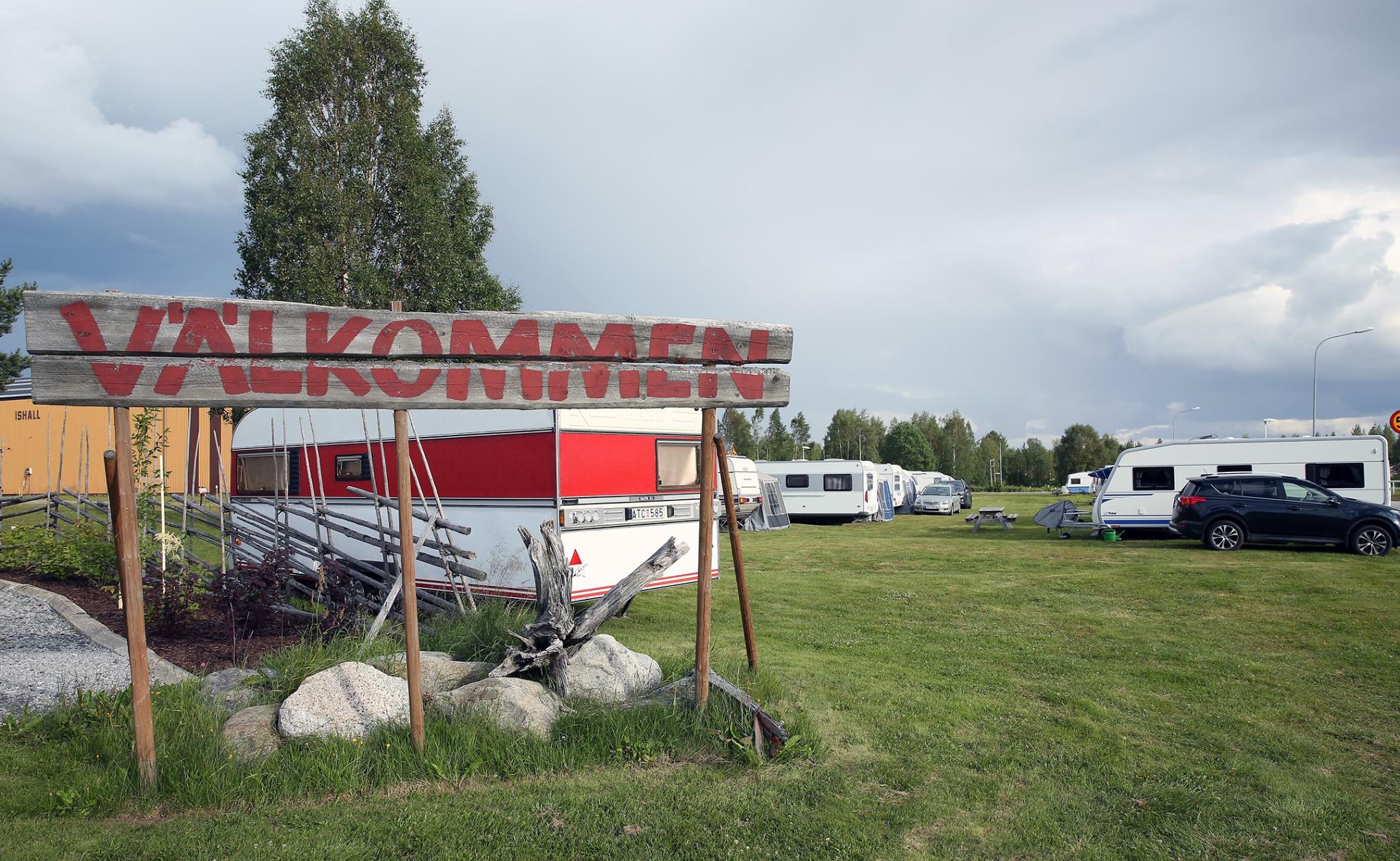 Tillfällig Camping